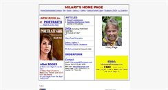 Desktop Screenshot of hilarypage.com